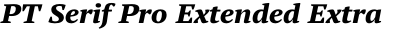 PT Serif Pro Extended Extra Bold Italic